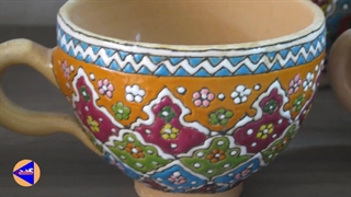 هنر مینا کاری بر روی سفال