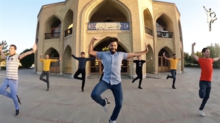 شاه گولو تبریز و رقص ترکی گروه آیلان به سرپرستی توحید حاجی بابایی