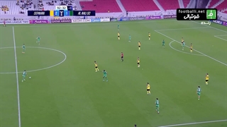 گل دوم الاهلی قطر به سپاهان (اکسپوزیتو در دقیقه 3+90)