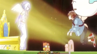 انیمه جدید Megami "Isekai Tensei Nani ni Naritai desu ka" Ore "Yuusha no Rokkotsu de" قسمت۱