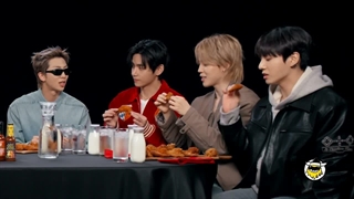 برنامه‌ HOT ONES با حضور BTS (زیرنویس انگلیسی)