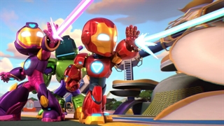 انیمیشن ملاقات با مرد آهنی و دوستان شگفت‌انگیزش فصل اول قسمت 07 با دوبله فارسی/Iron Man and His Awesome Friends2025