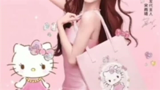 عکس های همکاری یوکی برای برند LORÈAL پاریس و همکاری با hello kitty کپ