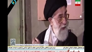 مرحوم آیت الله خامنه ای در زندان کمیته مشترک ضد خرابکاری شاه