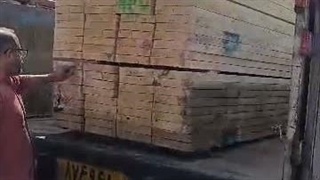 بارگیری چوب روسی فروشگاه راه سبز