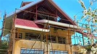 سقف شیبدار ورق رنگی