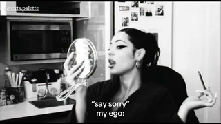 my ego :