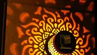 چراغ خورشیدی دکوراتیو ماندالا در تمام رنگ‌ها