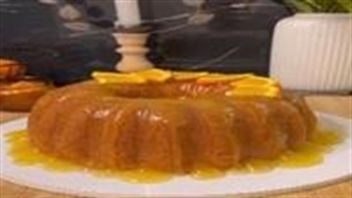 این کیک پرتقال بافت سبک و نرمی داره