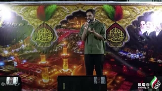 14050325: سخنرانی پرشور امیرحسین ثابتی در روز صد و هفتم جنگ در میدان فجر حکیمیه