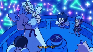 انیمه تناسخِ دنده‌-وار و مضحکِ من Megami "Isekai Tensei Nani ni Naritai desu ka" Ore "Yuusha no Rokkotsu de" قسمت 12 اخر
