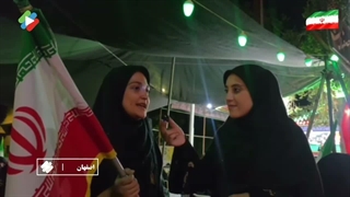 گزارش تصاویری از حضور گسترده مردم اصفهان در شب هشتم محرم