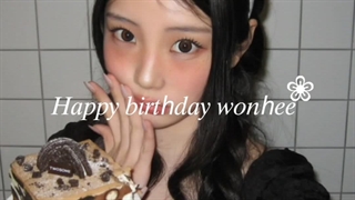 (کپشن) My mini edit for wonhee's b-day
