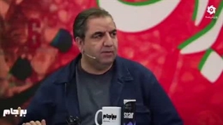 دعوا و قهر جواد خیابانی وسط برنامه زنده