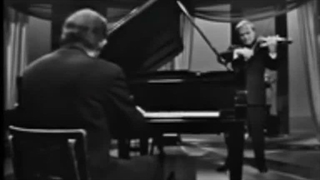 دوئت ویولن یهودی منوهین و پیانو گلن گولد Glenn Gould & Yehudi Menuhin سونات ۴ باخ